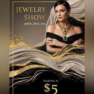 Jewelry - Friday - January 9th  - Starting 5am PST/8am EST live Show $3+ starts